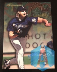 1997 Donruss Armed and Dangerous 0728/5000 Randy Johnson #5